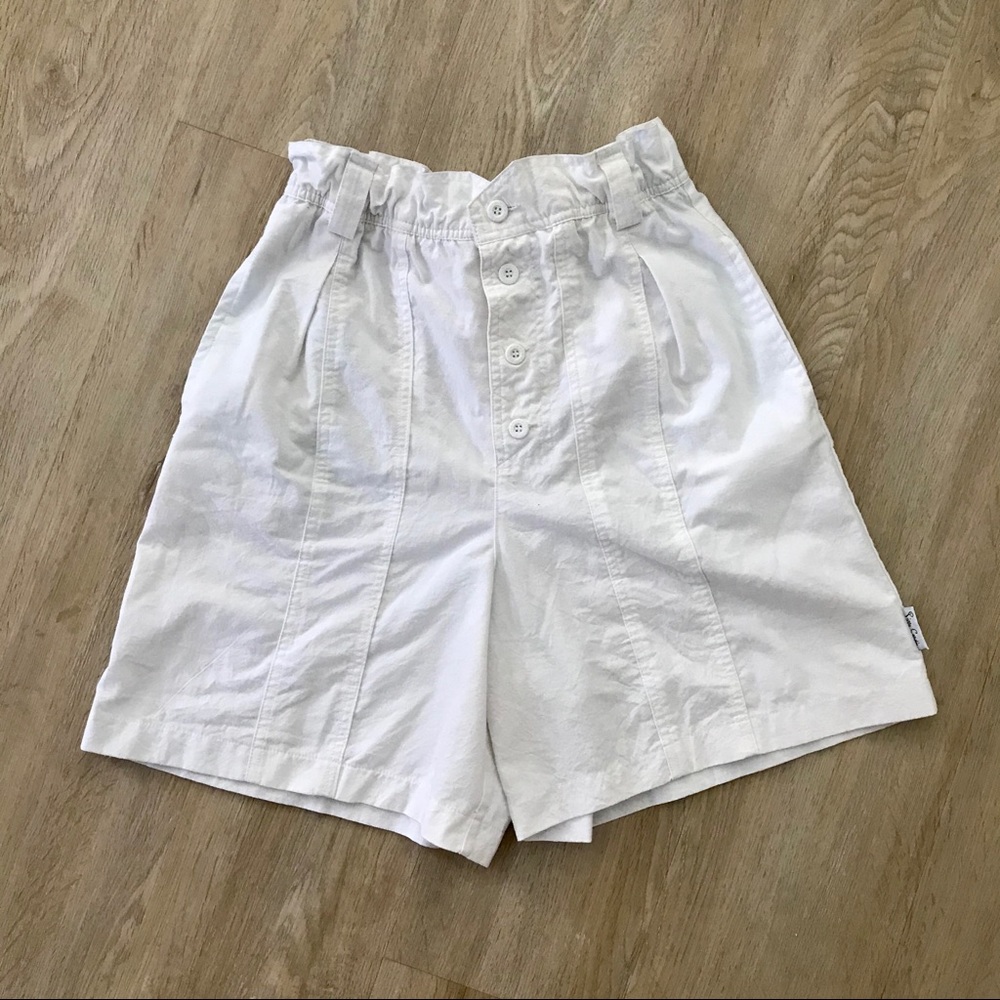 Pierre Cardin Paperbag waist shorts